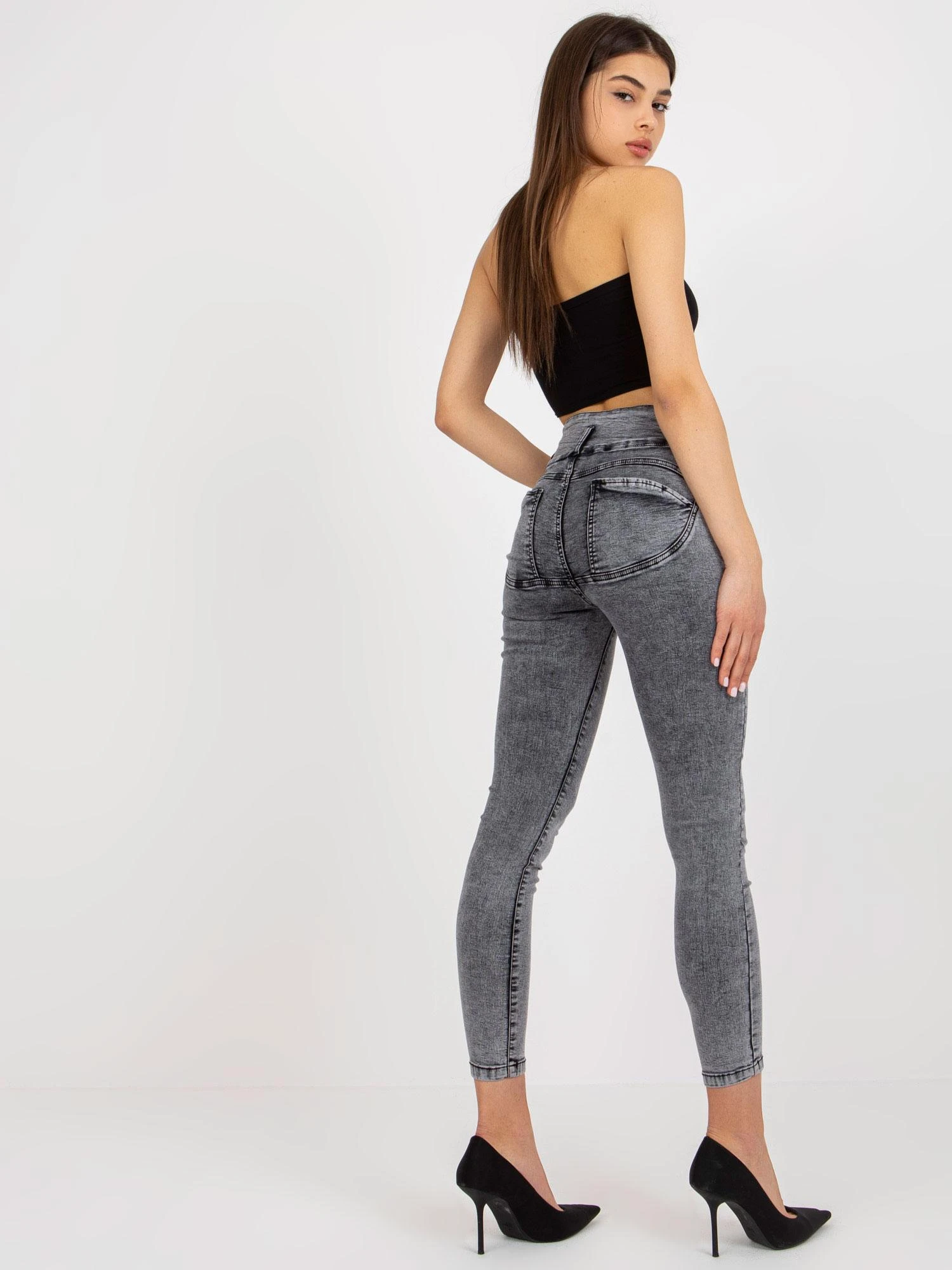 Jack Džinsinės kelnės-NM-SP-L73.79P-tamsiai pilkos