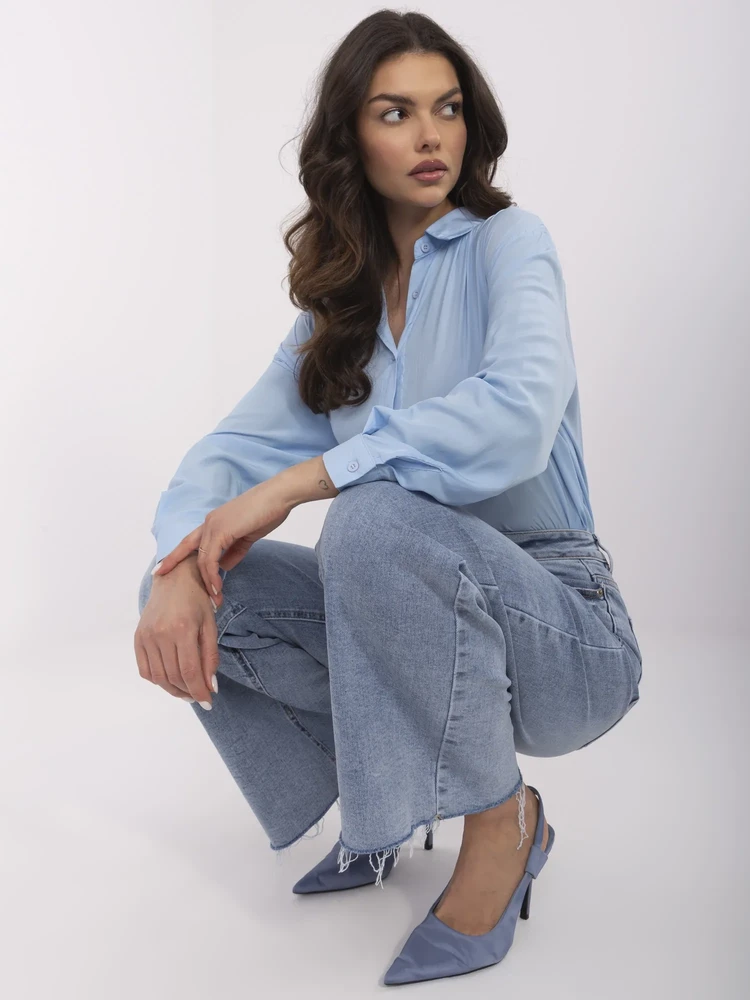 Factory Price Kelnės jeans-NM-SP-T340-1.69P-mėlyna