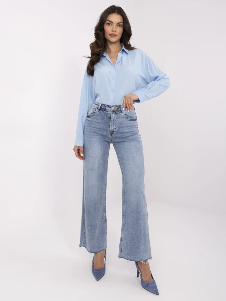 Factory Price Kelnės jeans-NM-SP-T340-1.69P-mėlyna
