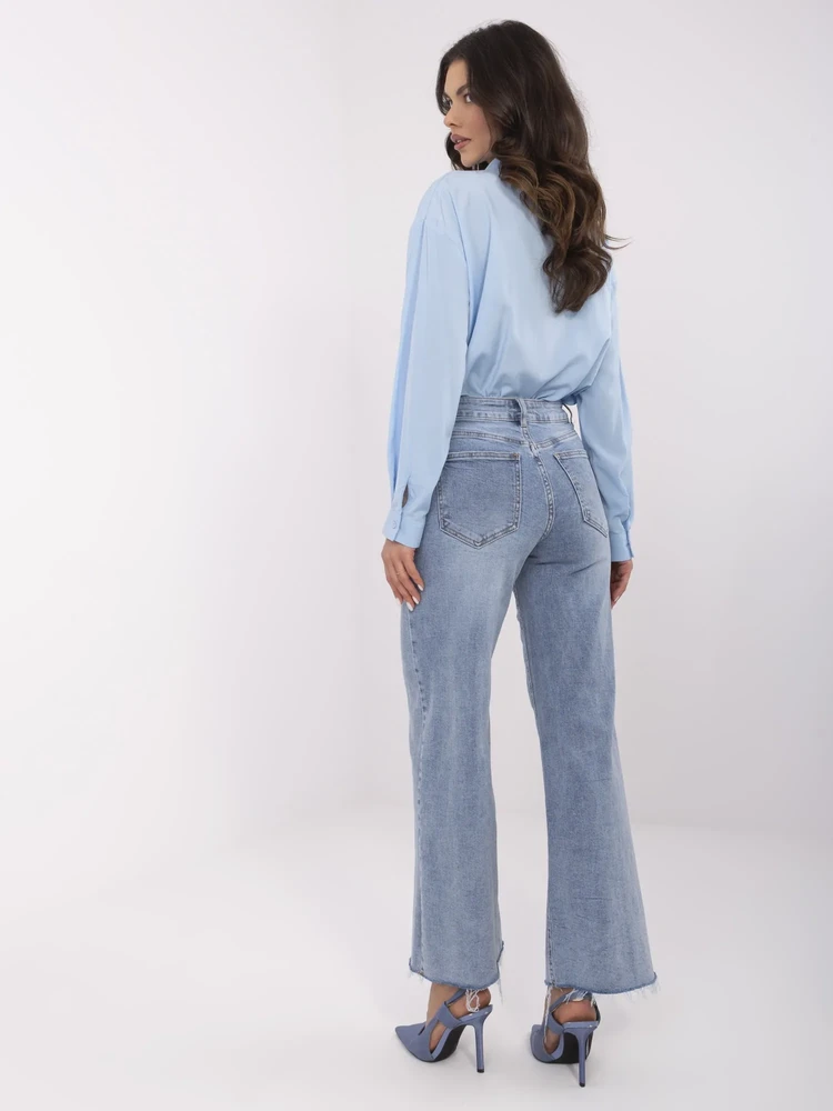 Factory Price Kelnės jeans-NM-SP-T340-1.69P-mėlyna