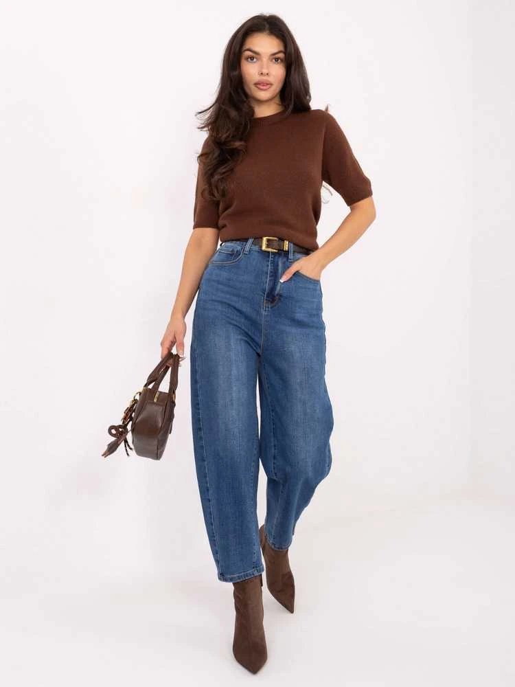 Factory Price Kelnės jeans-VM-SP-BG1152-4.23P-ciemny mėlyna