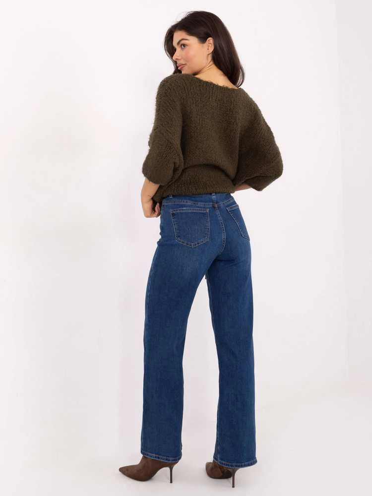 Factory Price Kelnės jeans-VM-SP-BQ1787-3.01P-ciemny mėlyna