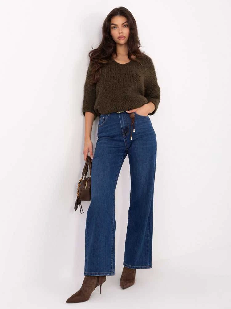 Factory Price Kelnės jeans-VM-SP-BQ1787-3.01P-ciemny mėlyna