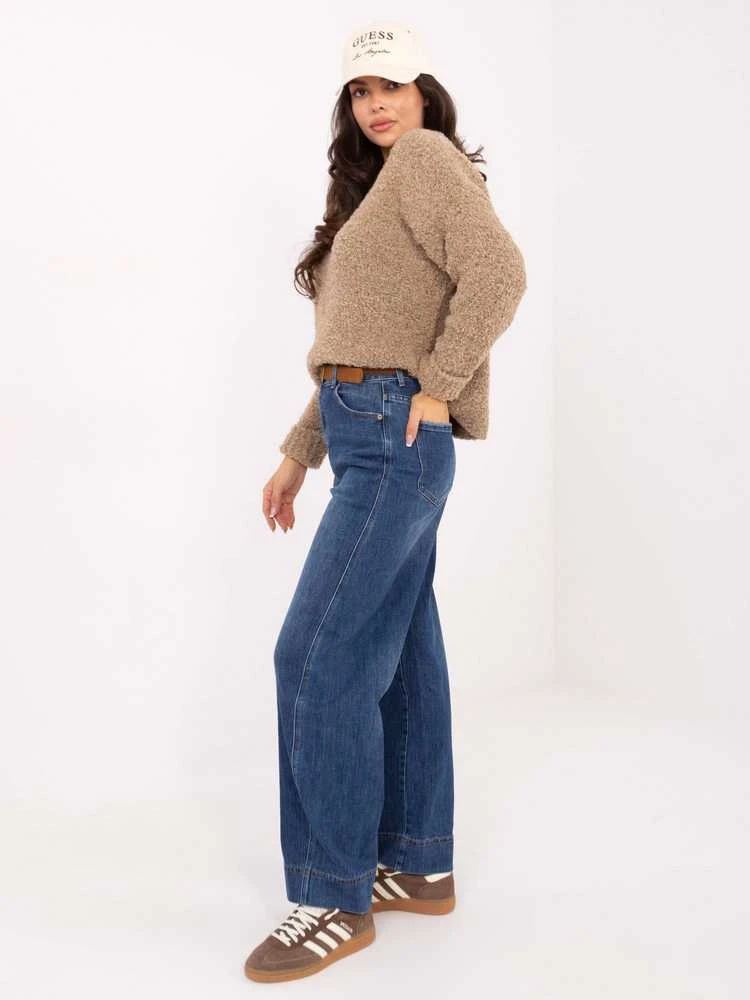 Factory Price Kelnės jeans-VM-SP-BS1013-3B.19P-ciemny mėlyna