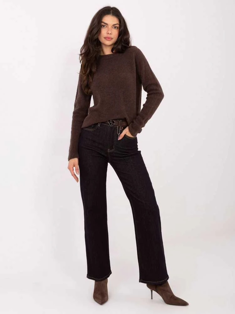 Factory Price Kelnės jeans-VM-SP-J1350-12.24-tamsiai mėlyna