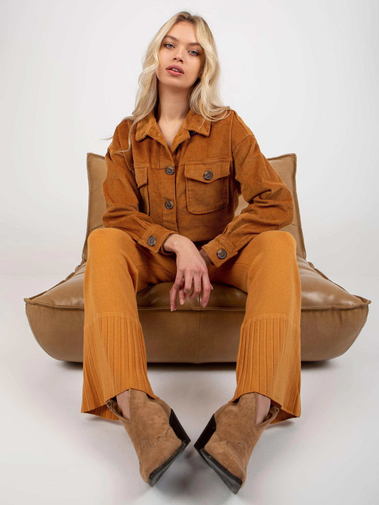 COCOANGELO Kelnės-VI-SP-20284.08P-tamsiai geltona