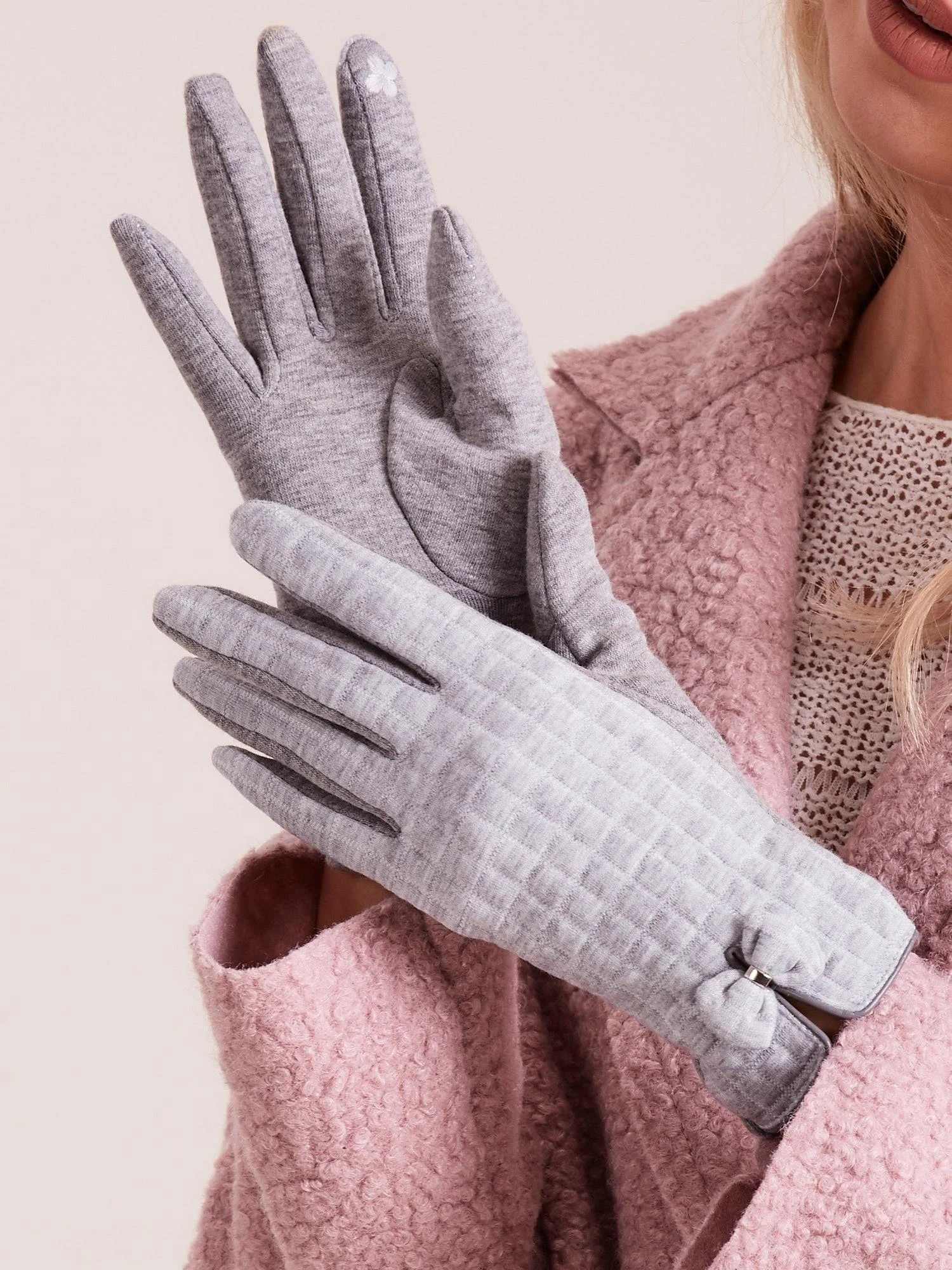 Wool Fashion Italia Pirštinės-AT-RK-9502.25-pilkos