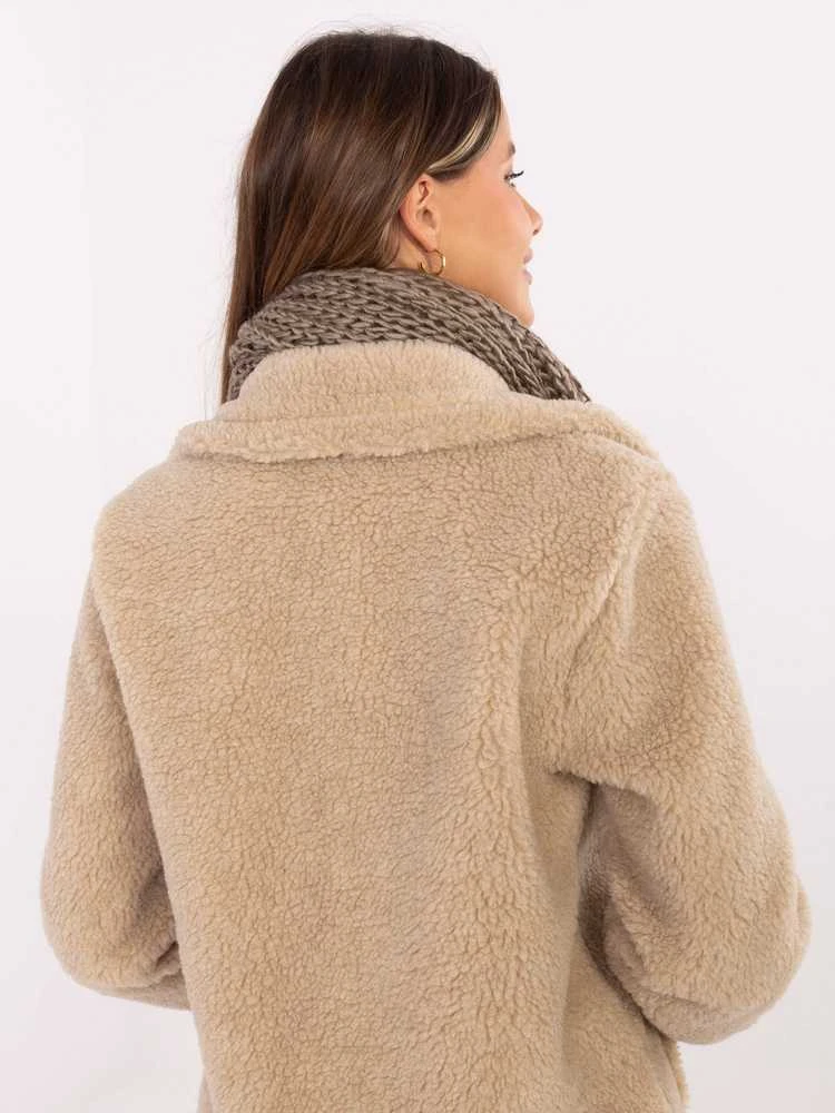 Factory Price Šalikas-AT-SZ-S-2203.87-ciemny bezowy