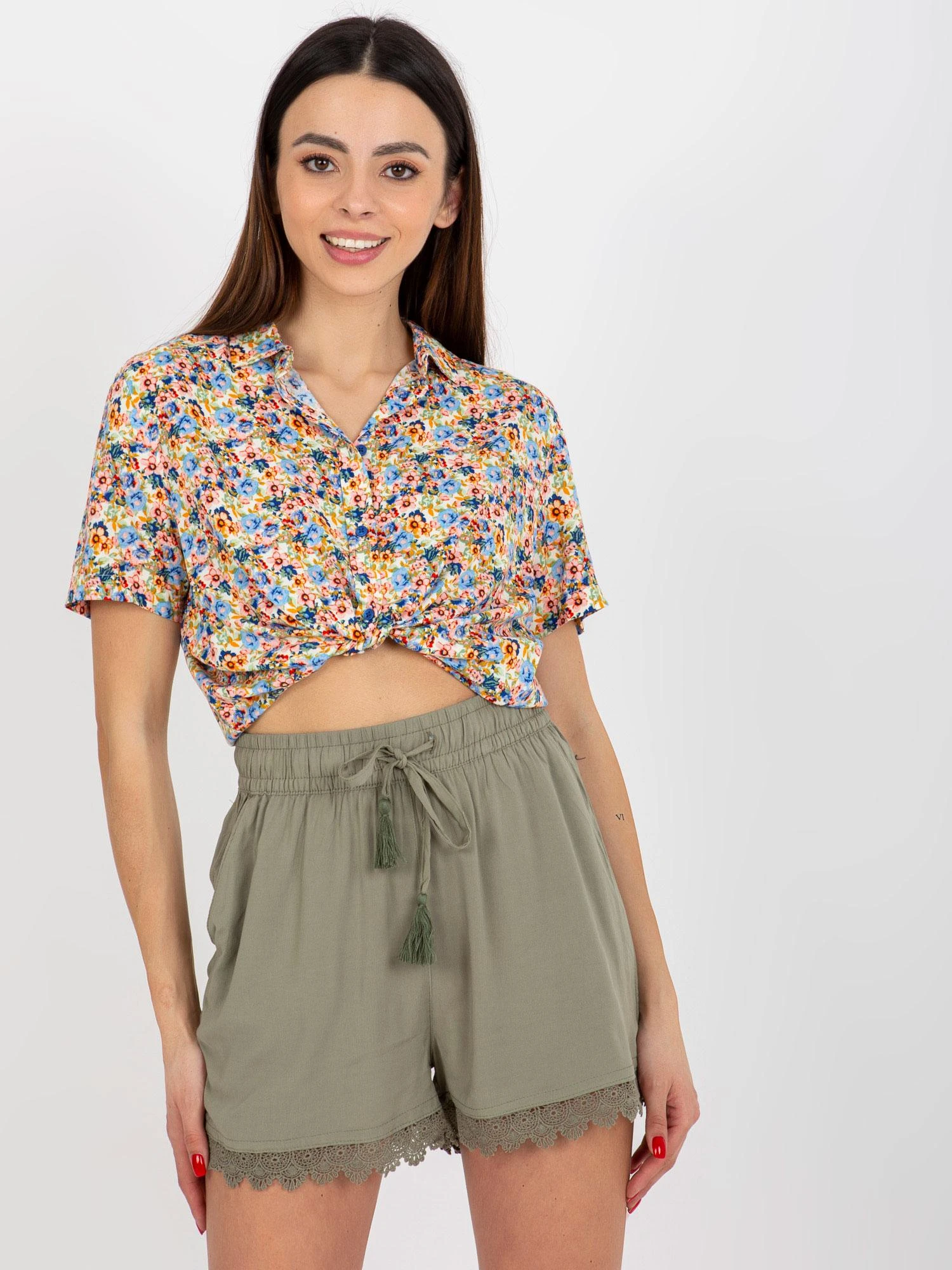 Sublevel Šortai-D73760M62233KB-khaki