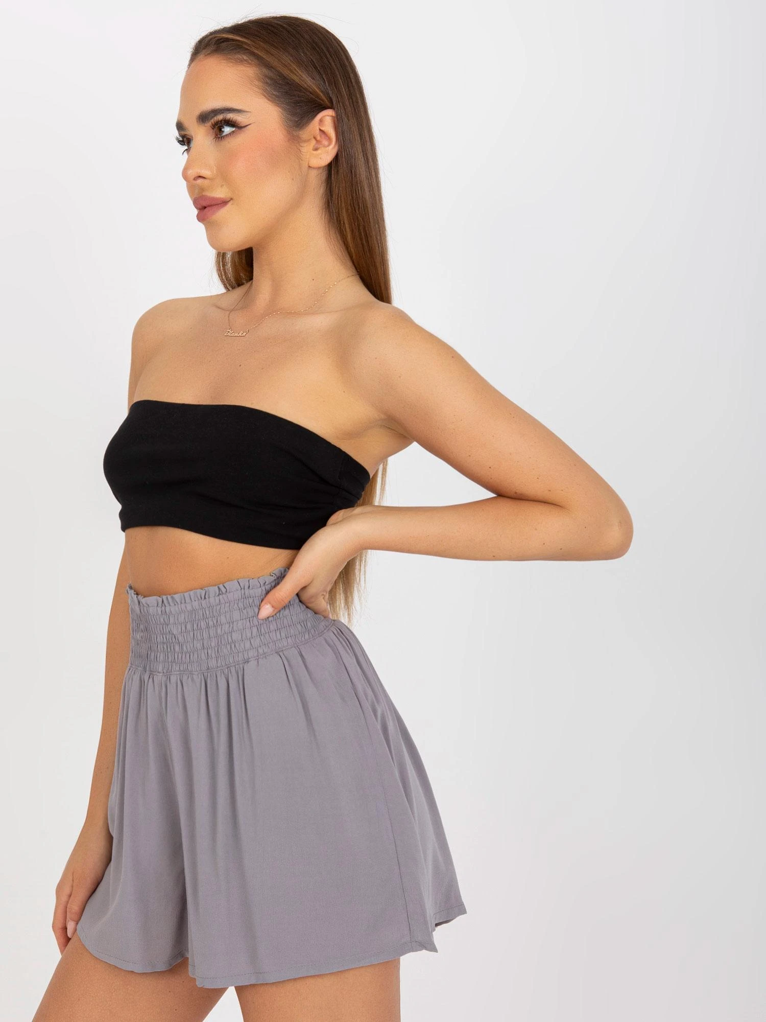 Fresh Made Šortai – D73761M62238KA – pilki