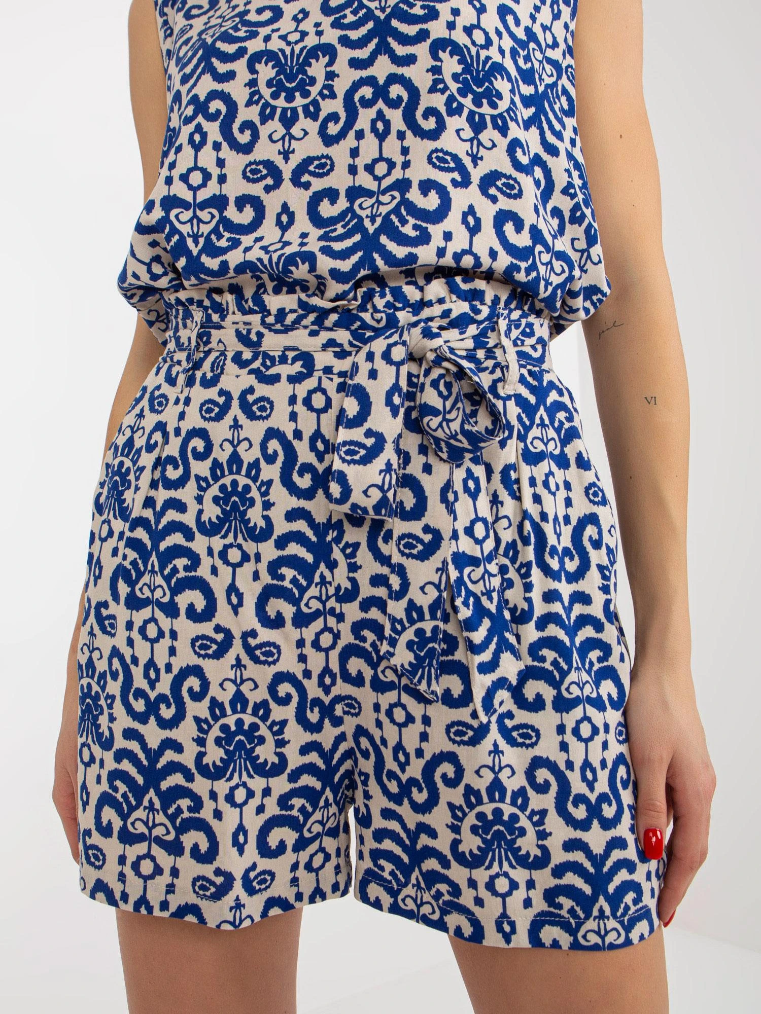 Fresh Made Šortai – D73770R62159KA – tamsiai mėlyni