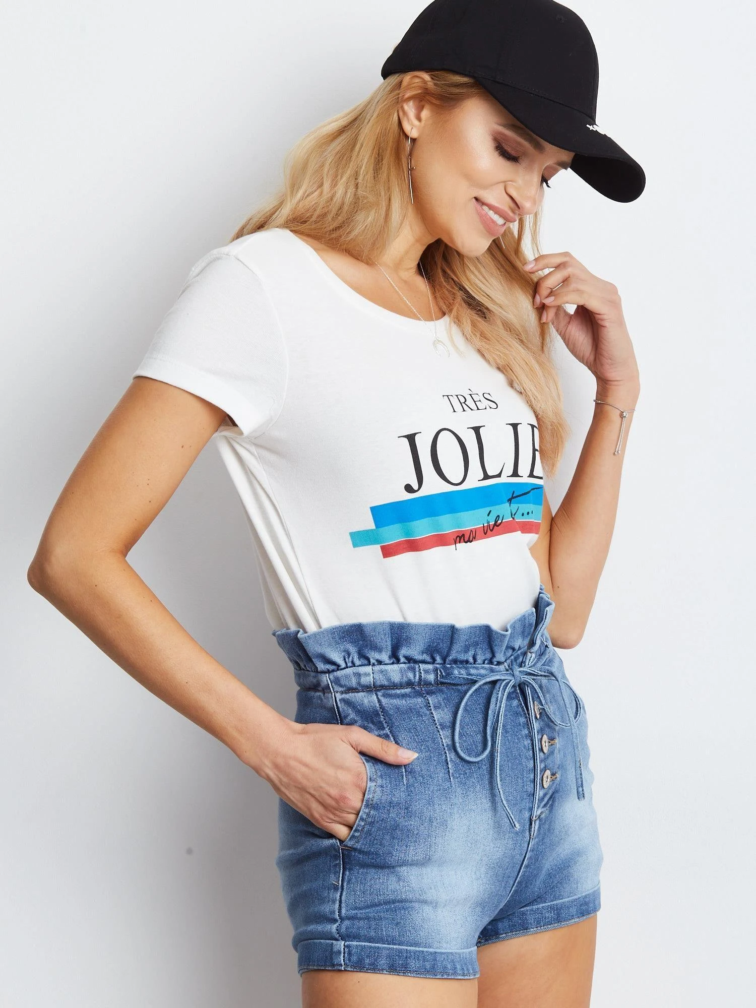 Re Dress Jeans Šortai-JMP-SN-2299.82P-mėlyni