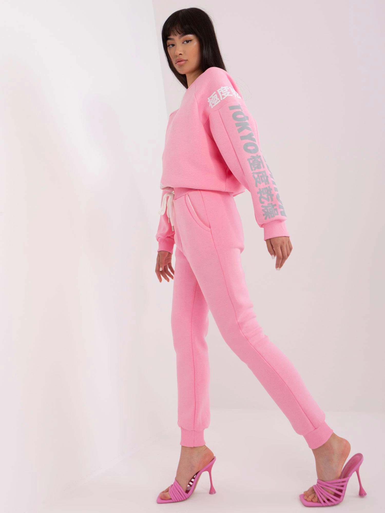 Lily Rose Sportinės kelnės-EM-DR-HS-21-537.60-rožinės spalvos