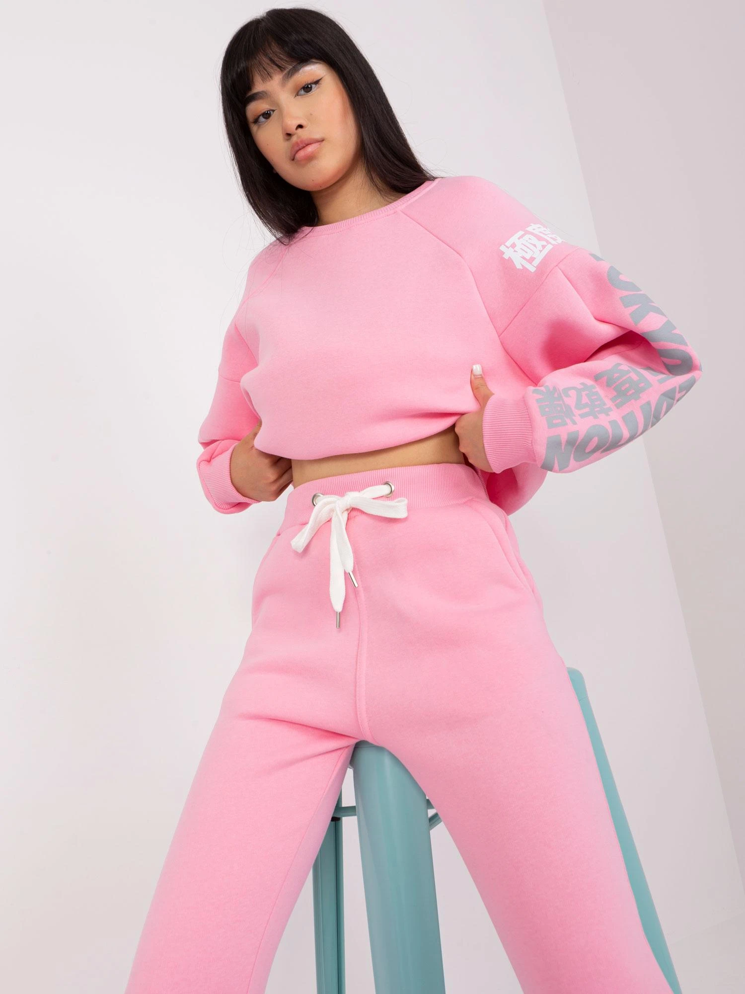 Lily Rose Sportinės kelnės-EM-DR-HS-21-537.60-rožinės spalvos