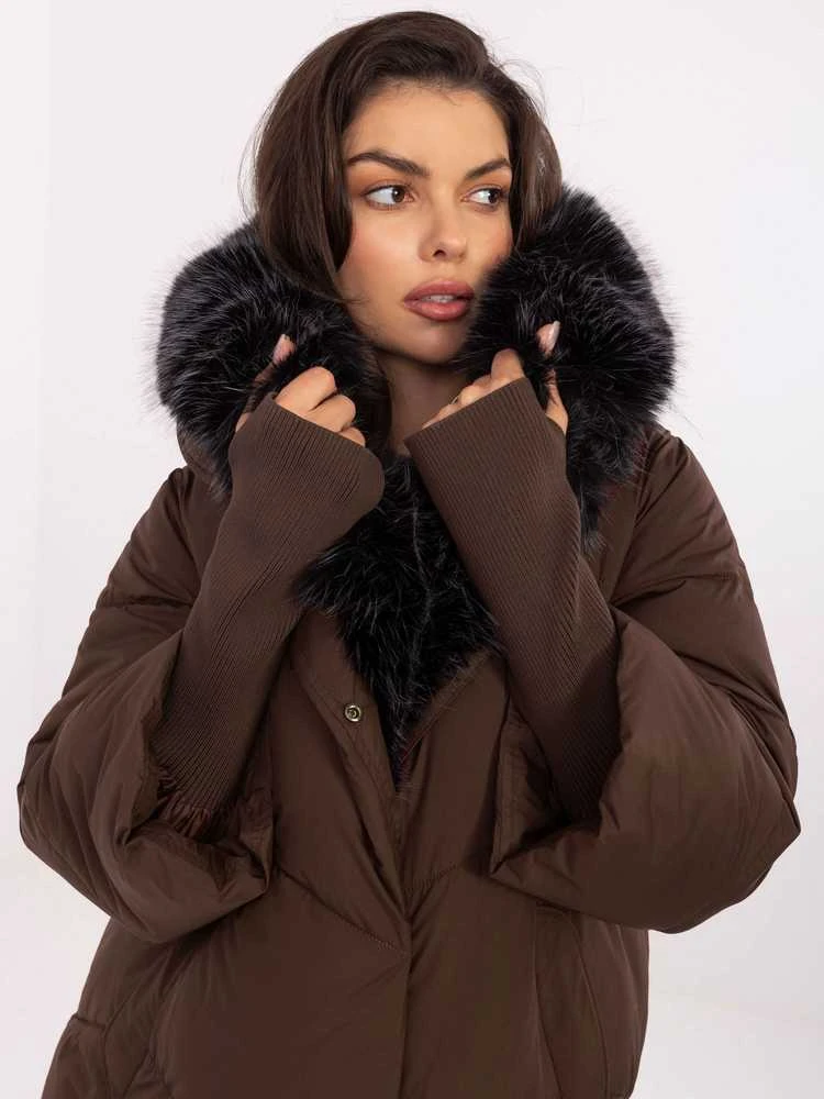 Factory Price Striukė moterims -MBM-KR-2755.76-ruda