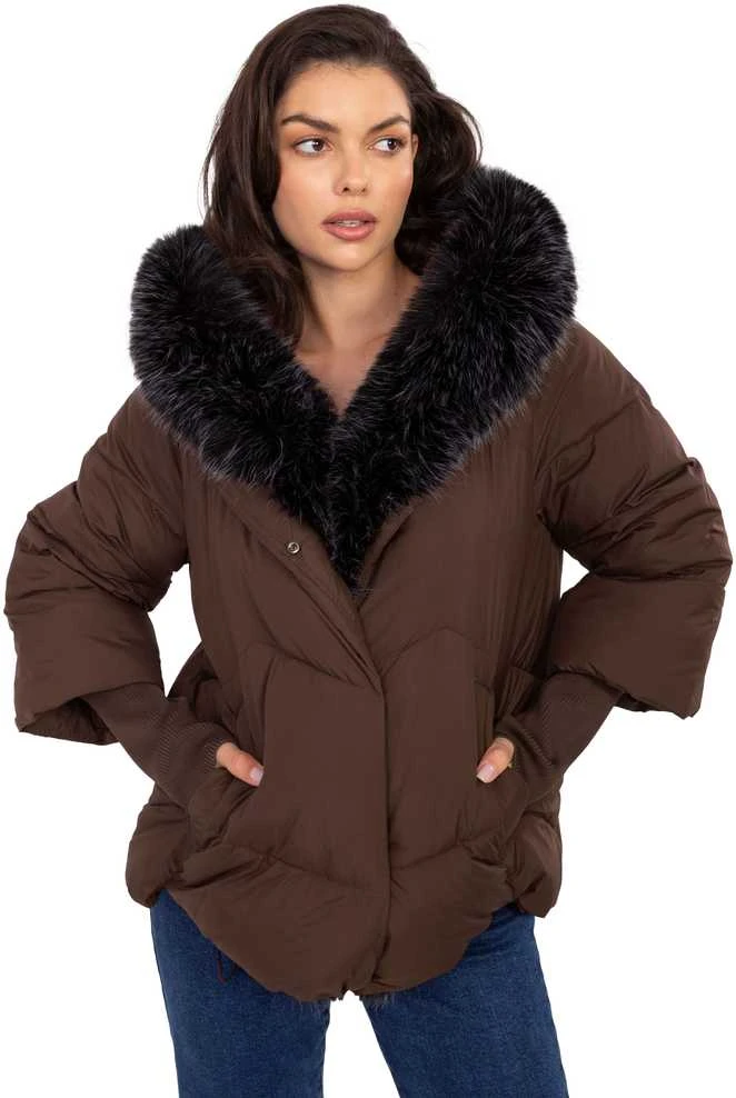 Factory Price Striukė moterims -MBM-KR-2755.76-ruda