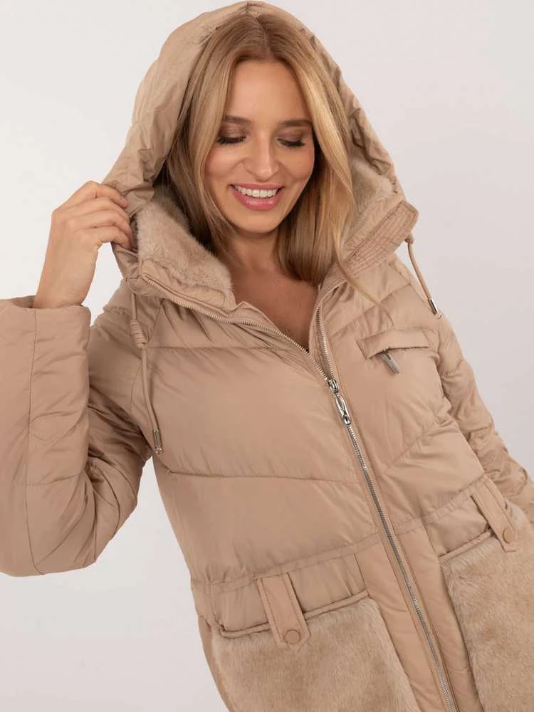Factory Price Striukė moterims-MBM-KR-2637.31P-camelowy