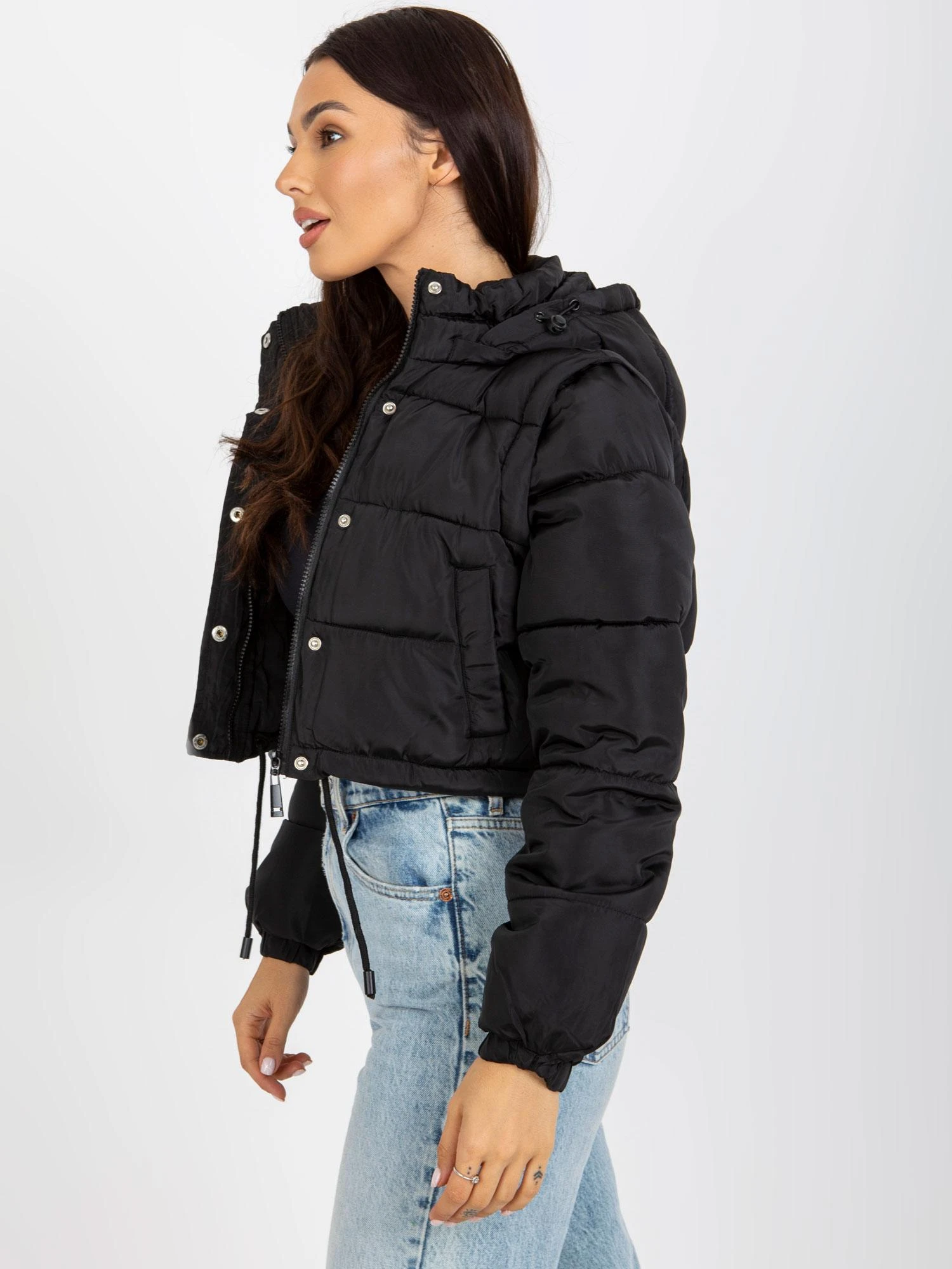 Honey Winter Striukė moterims-NM-KR-D2-3869.11P- juoda