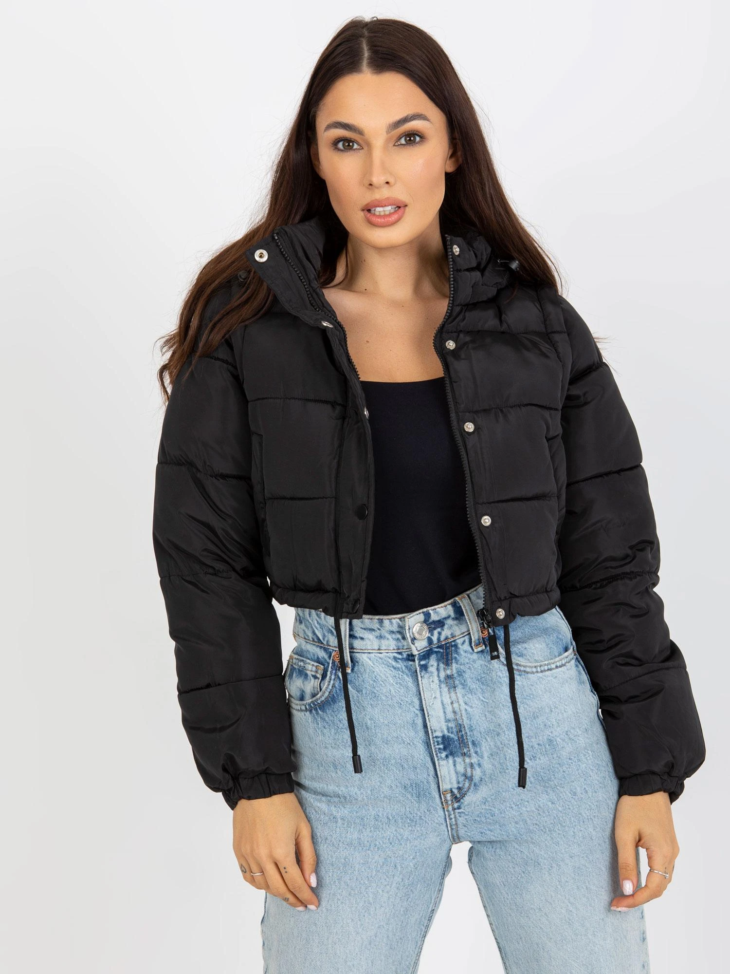 Honey Winter Striukė moterims-NM-KR-D2-3869.11P- juoda