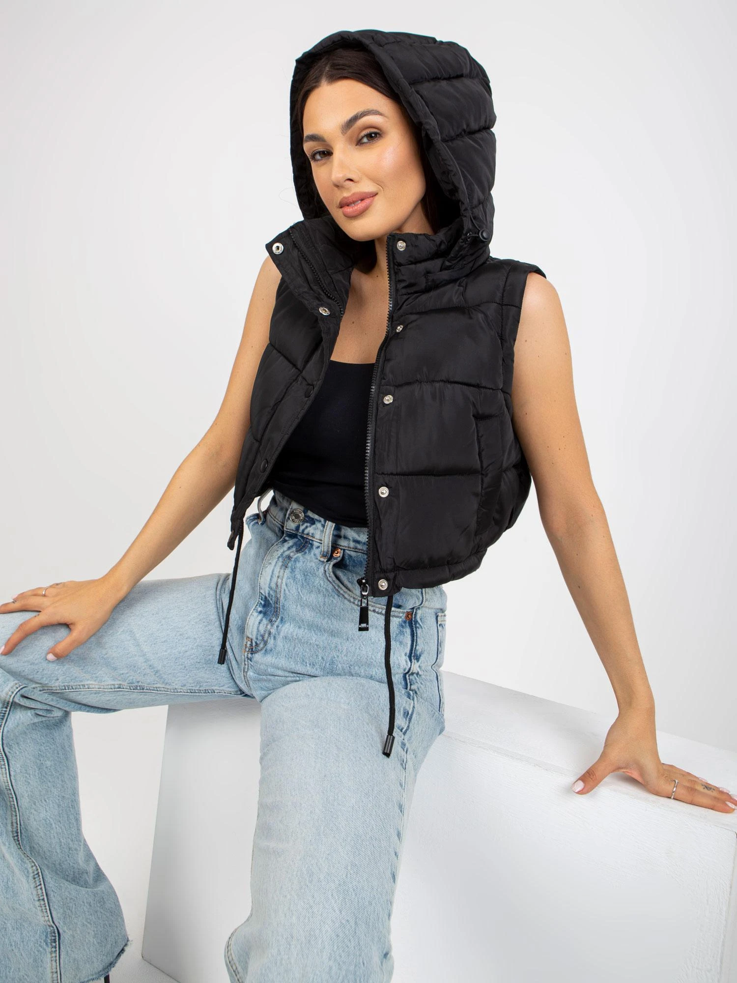 Honey Winter Striukė moterims-NM-KR-D2-3869.11P- juoda