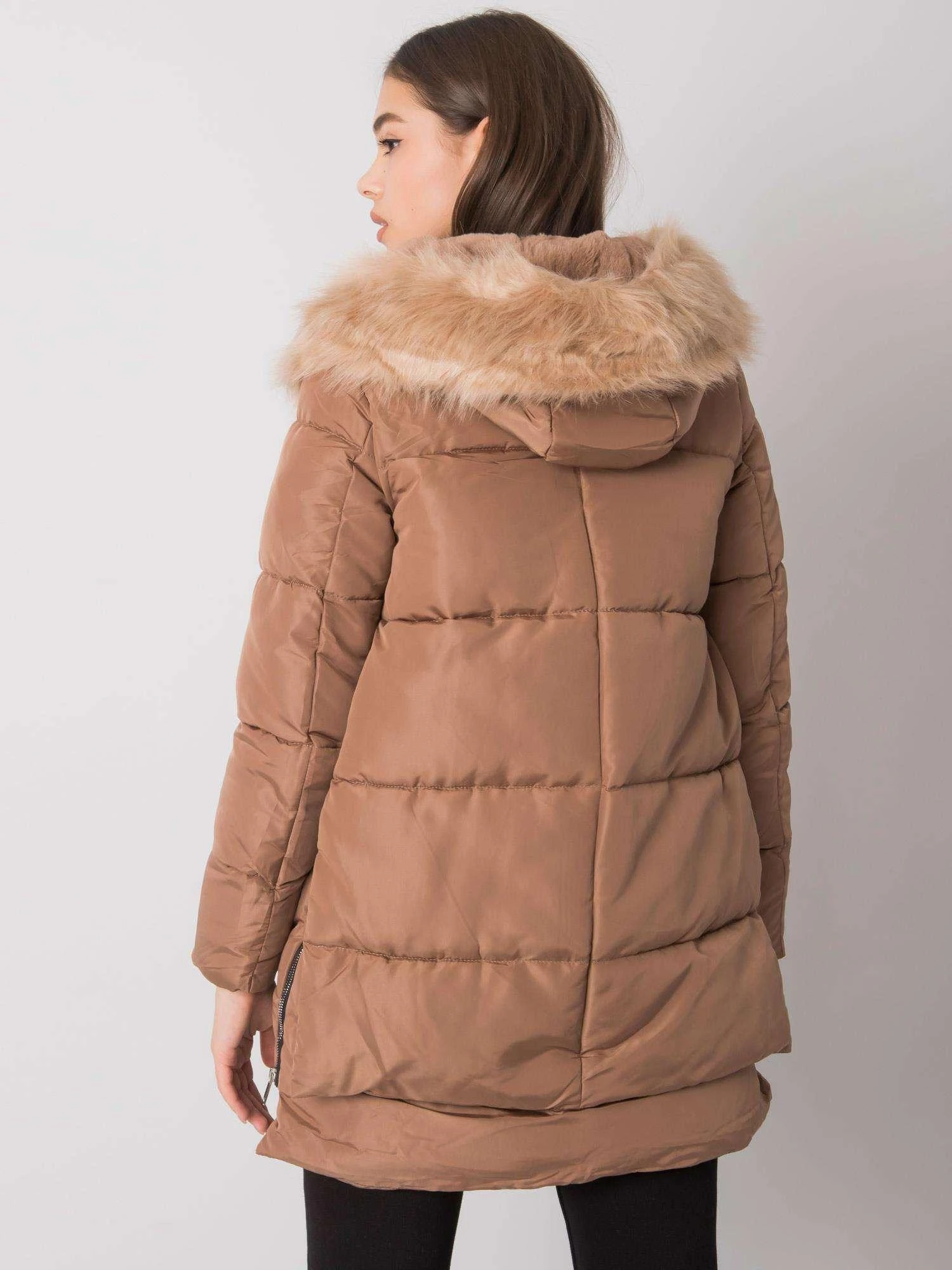 Style Striukė moterims-NM-KR-H-1072.95P-camelowy