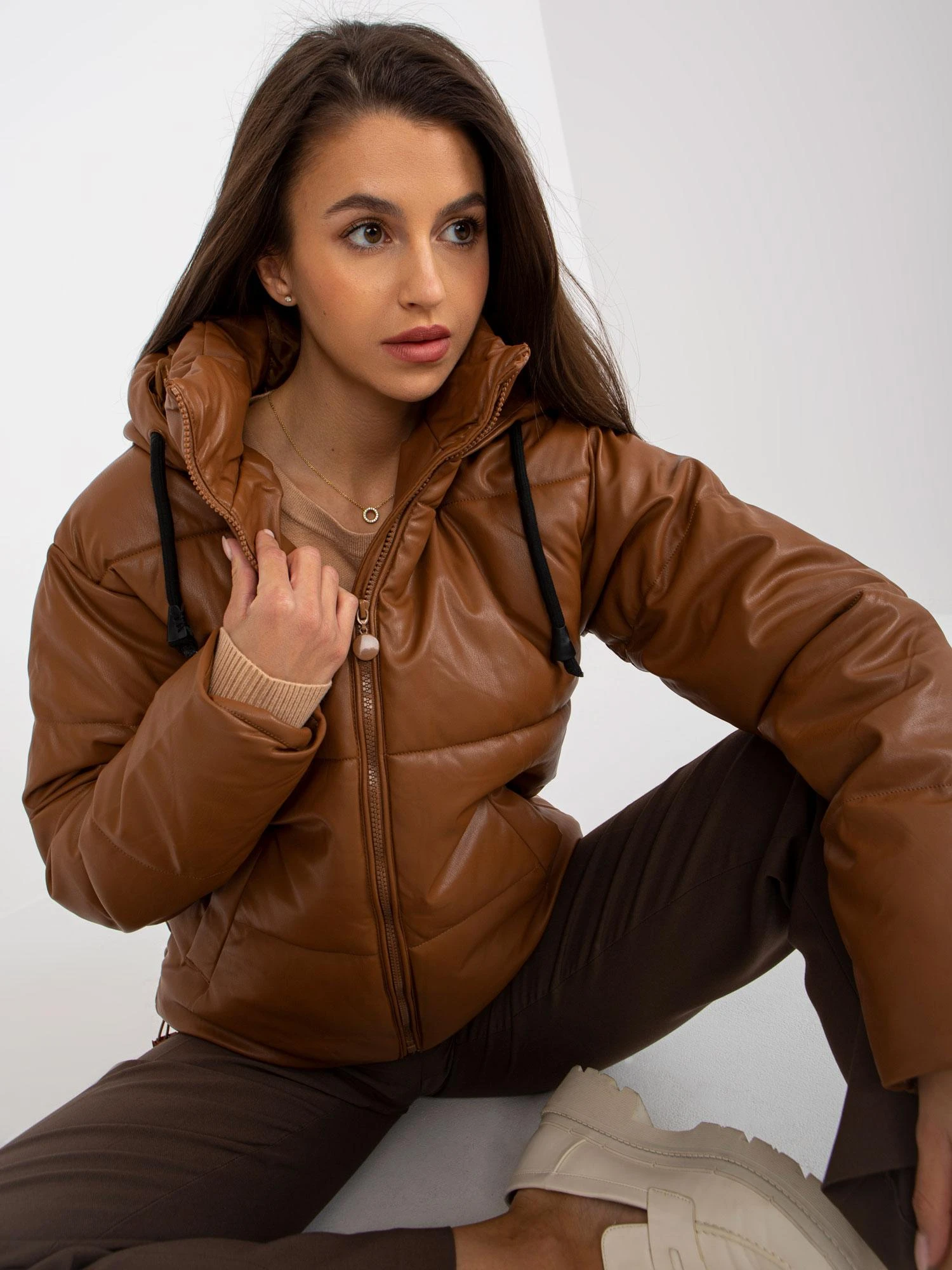 Style Striukė moterims-NM-KR-H-923.37P-jasny ruda