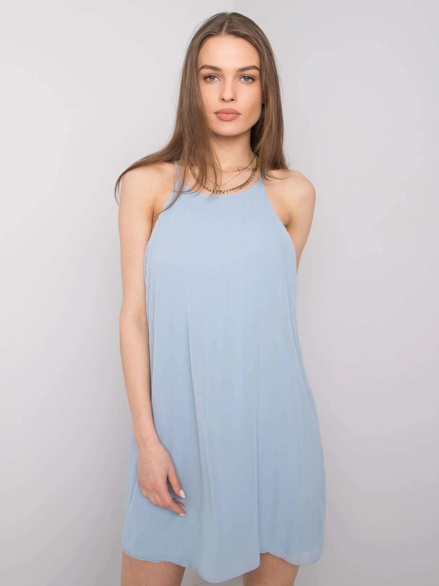 Sublevel Suknelė - D50019Y30245A1 - šviesiai mėlyna