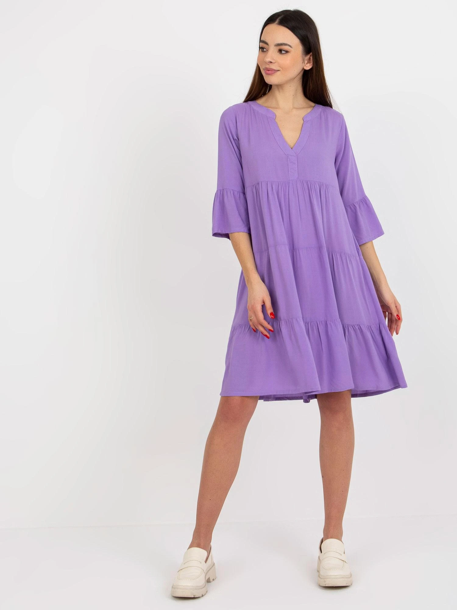 Sublevel Suknelė - D73761M30214B - violetinė