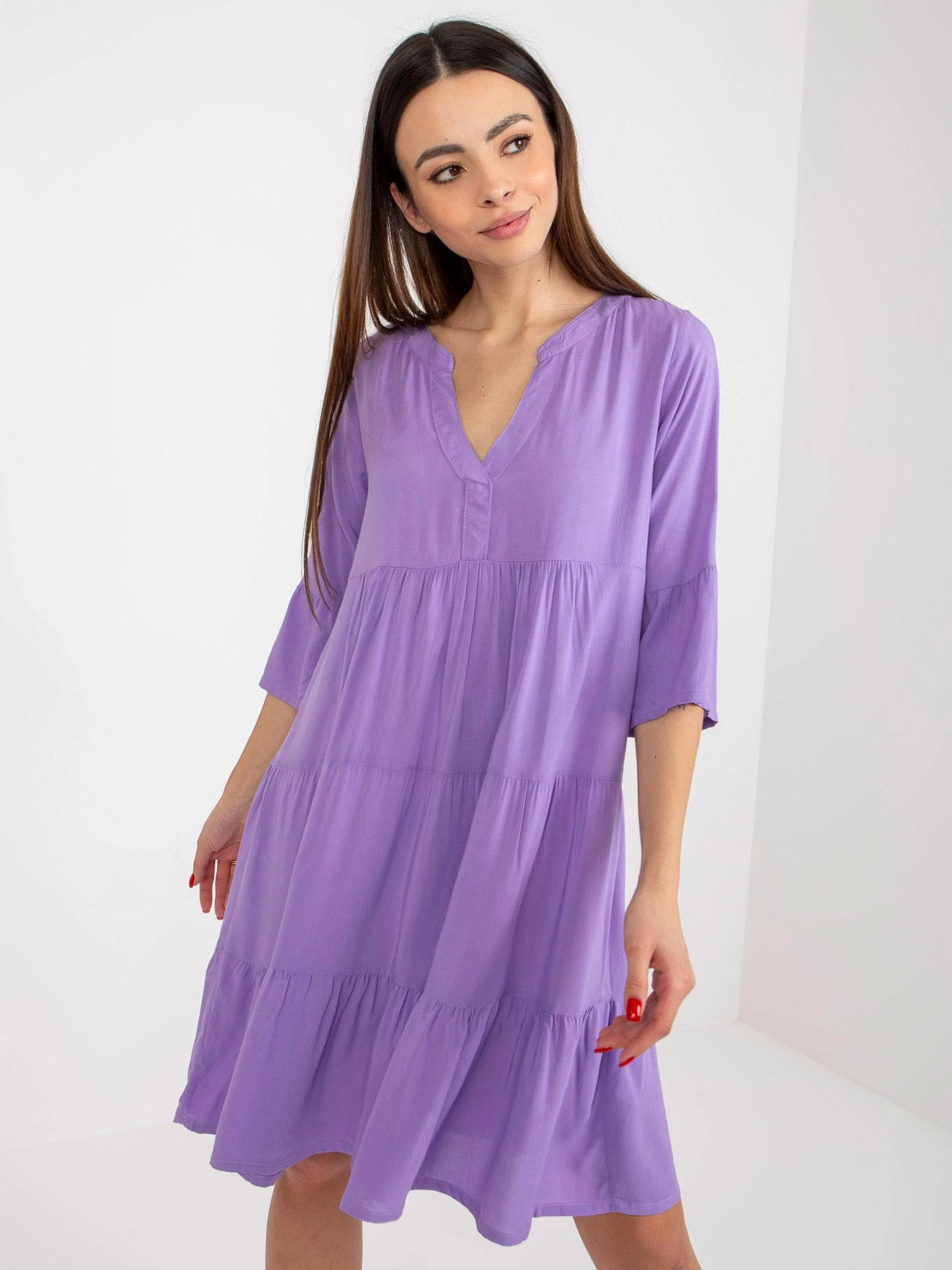 Sublevel Suknelė - D73761M30214B - violetinė