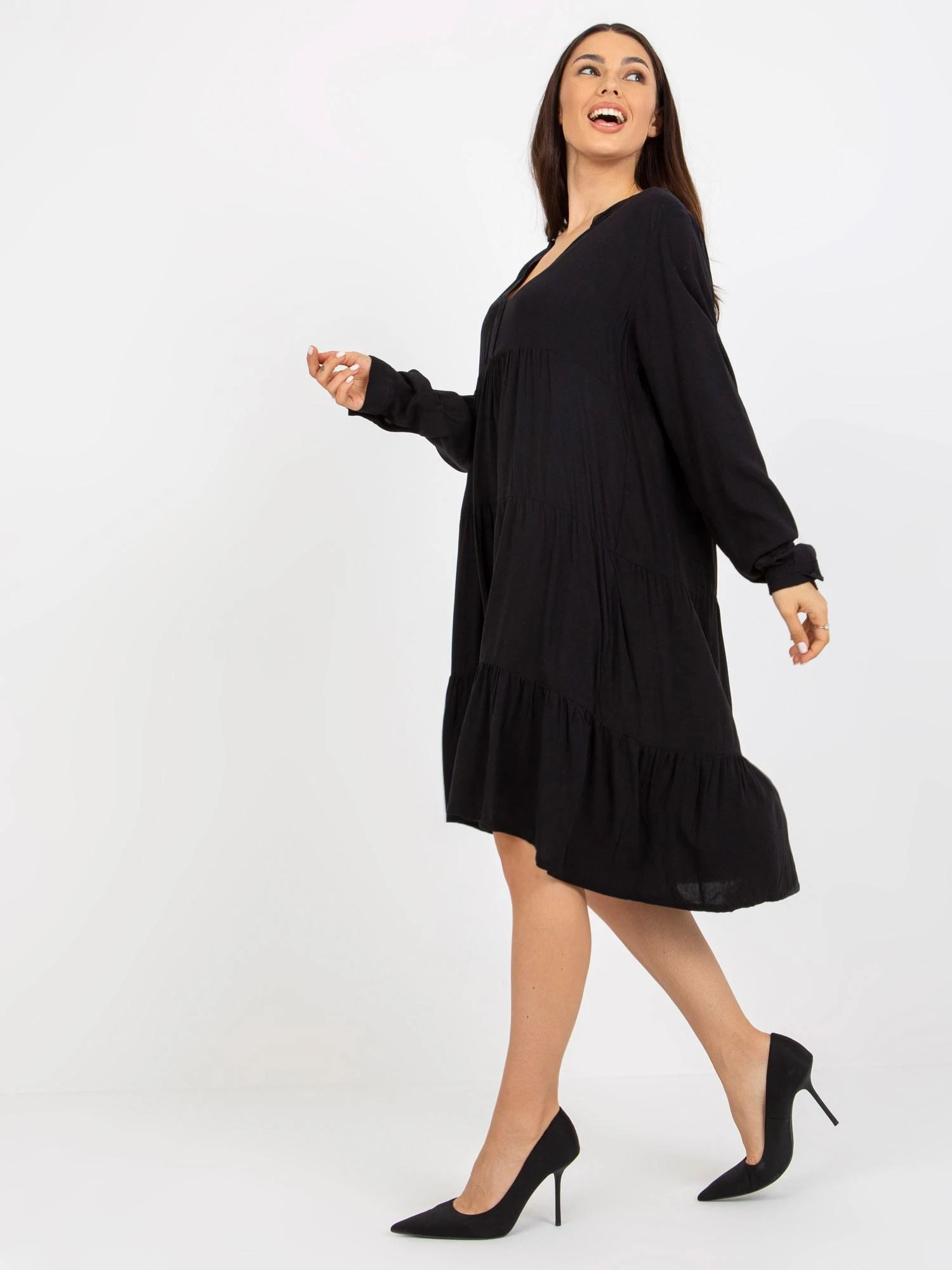 Sublevel Suknelė - D73761M30361A - juoda