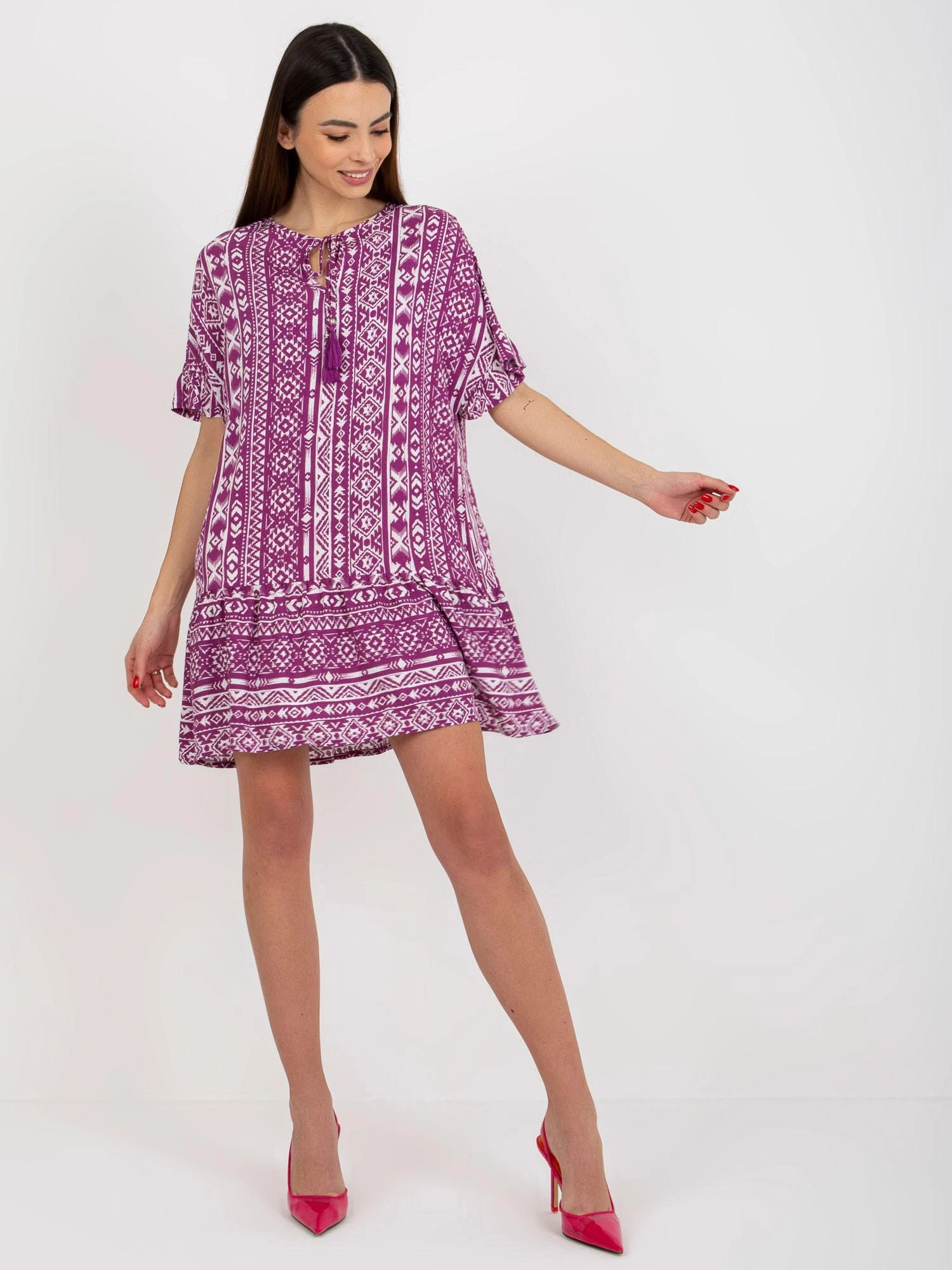 Sublevel Suknelė - D73771M30306C - violetinė