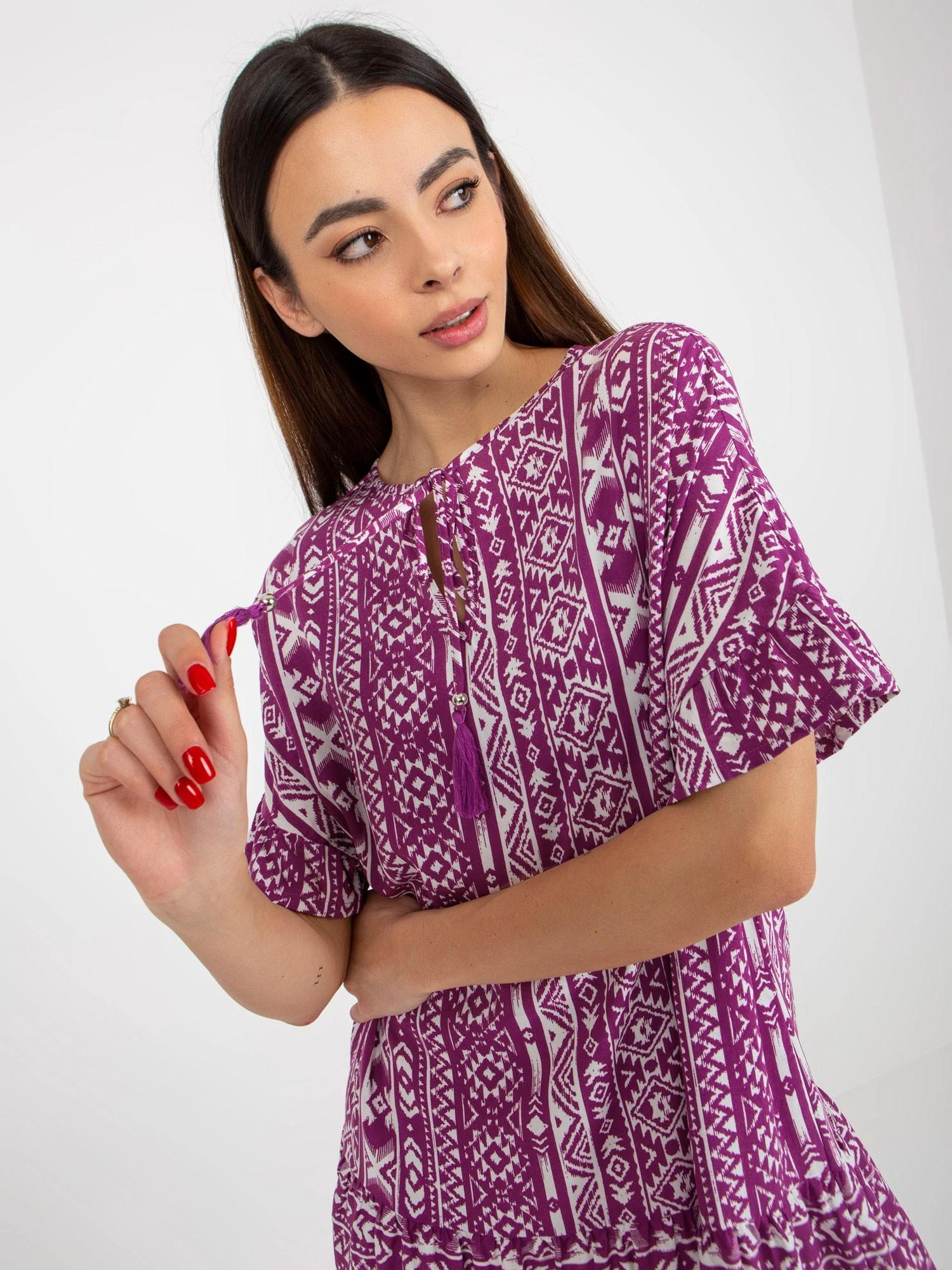 Sublevel Suknelė - D73771M30306C - violetinė
