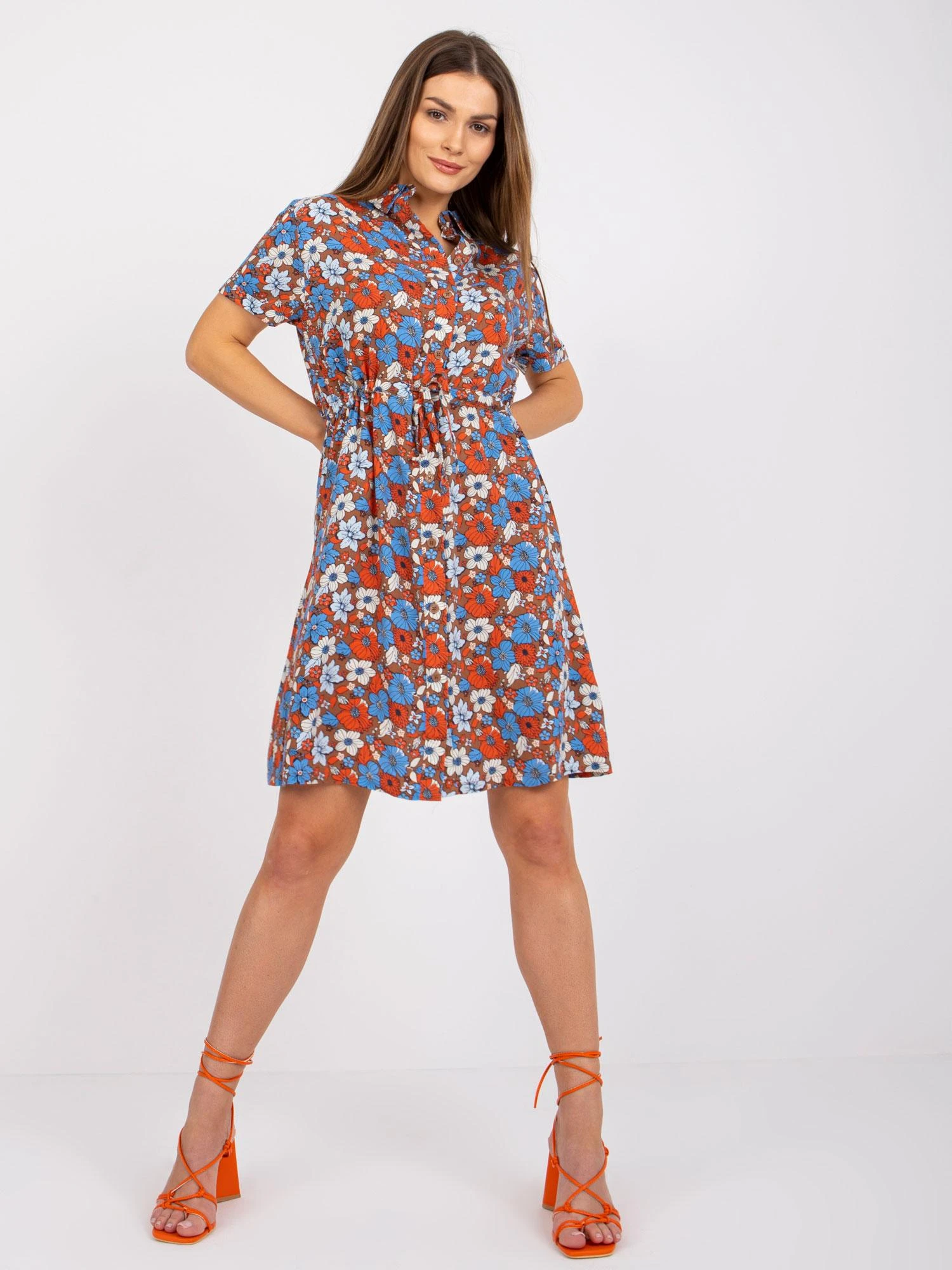 Sublevel Suknelė-D73781M30312A-ruda