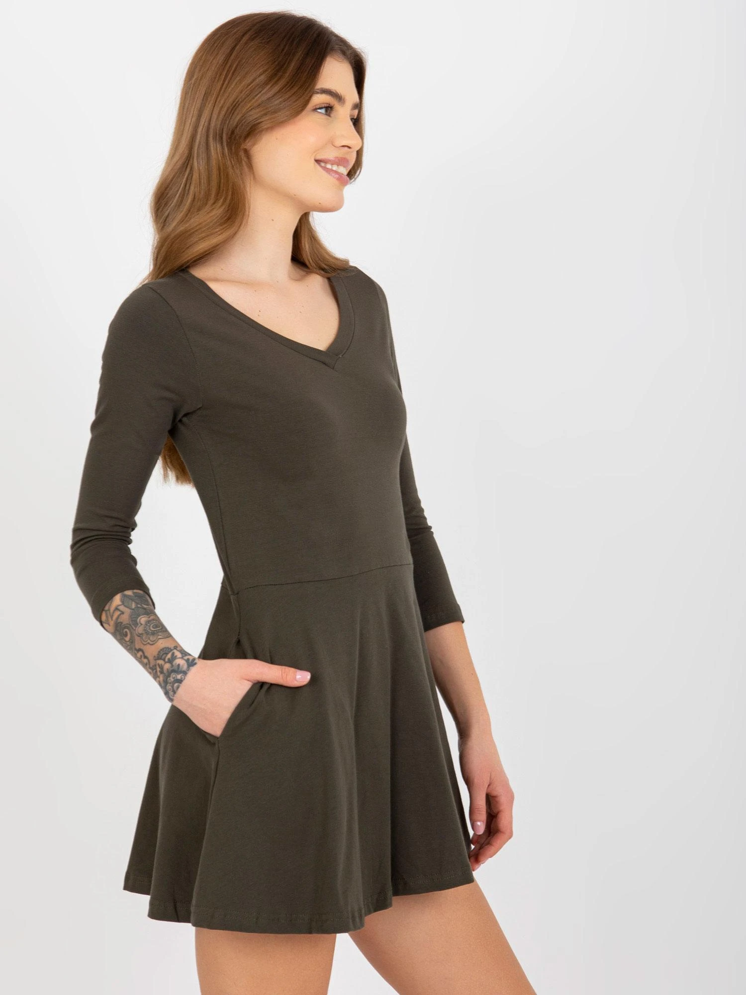 Lily Rose Suknelė-EM-SK-HW/20-309.11P-chaki