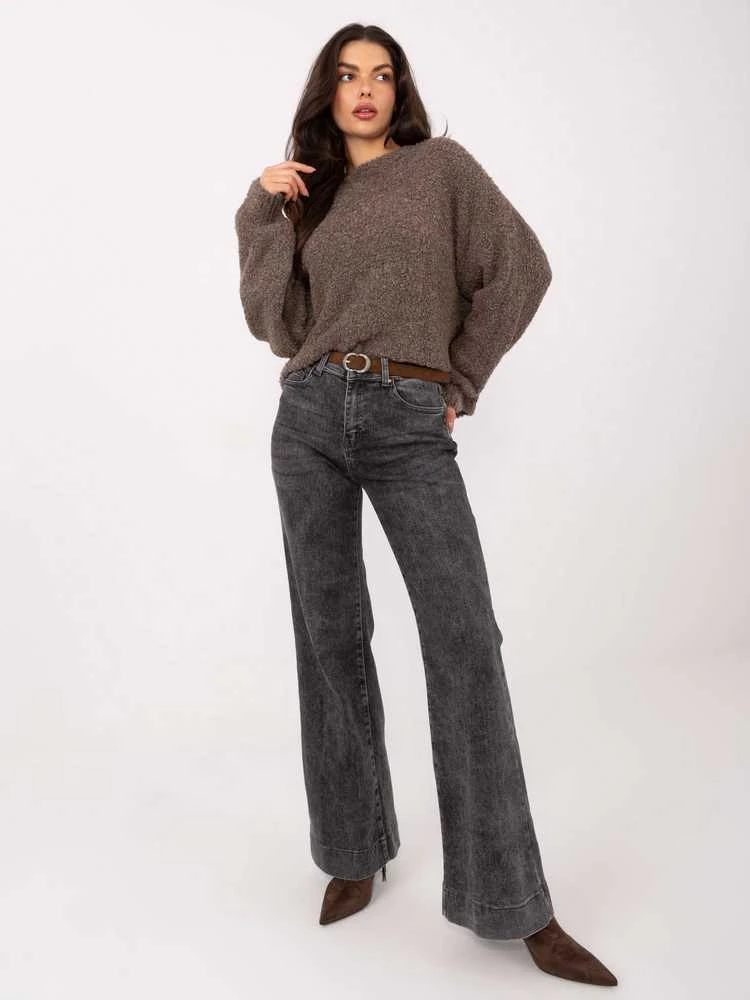 Factory Price Sweter-CH-SW-72610.62-ciemny bezowy