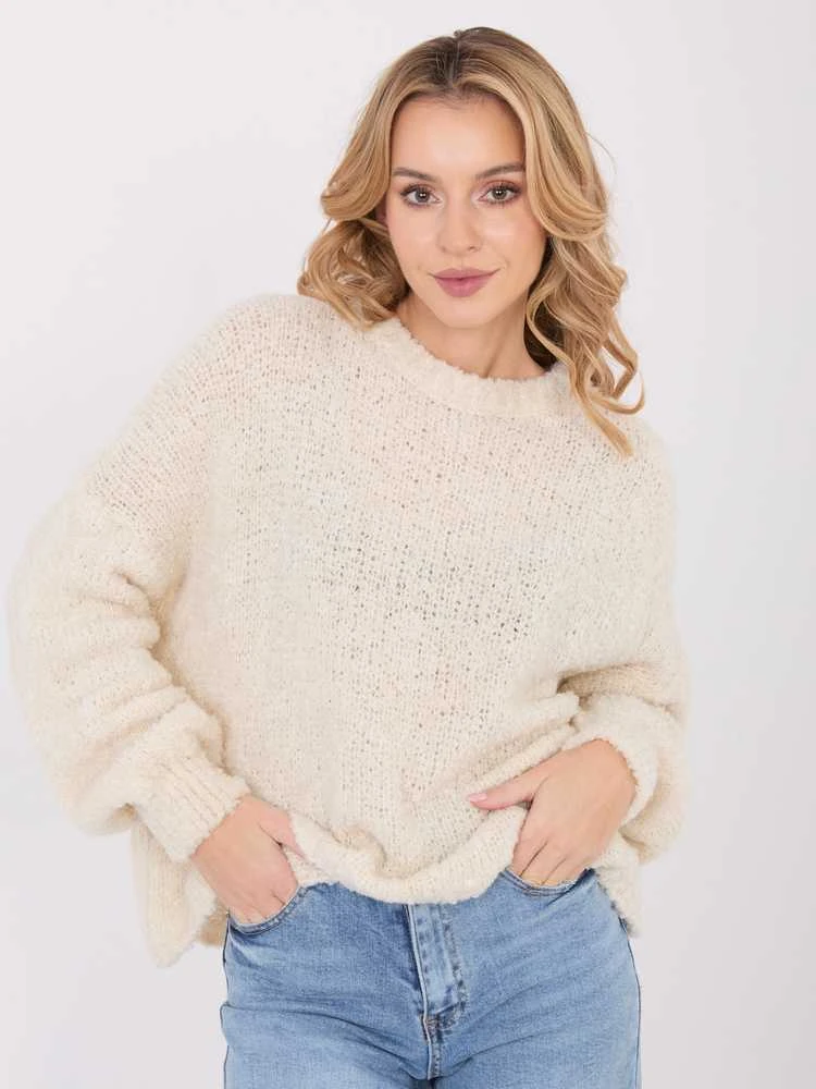 Factory Price Sweter-CH-SW-72610.62-jasny smėlio spalva