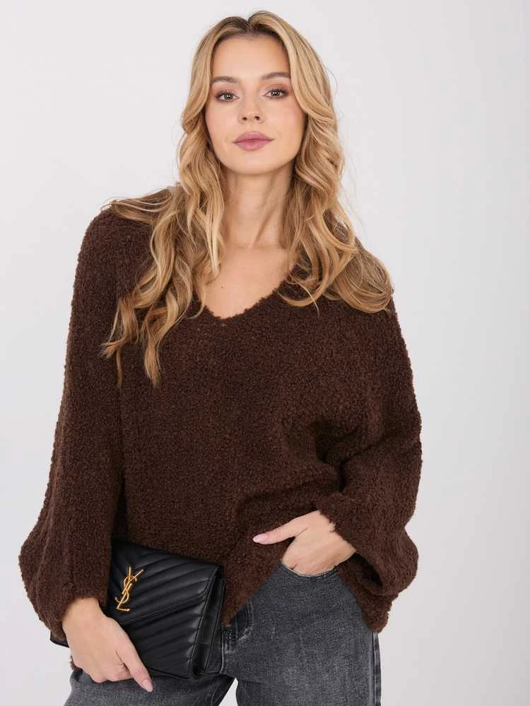 Factory Price Sweter-CH-SW-72630.79-ciemny ruda