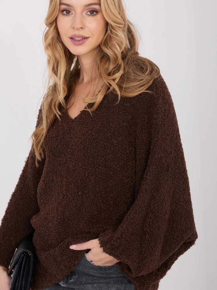Factory Price Sweter-CH-SW-72630.79-ciemny ruda