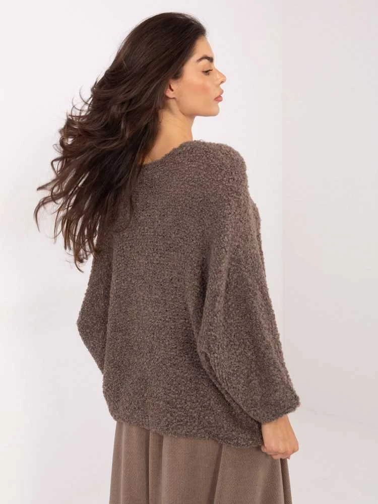 Factory Price Sweter-CH-SW-72630.79-ciemny bezowy