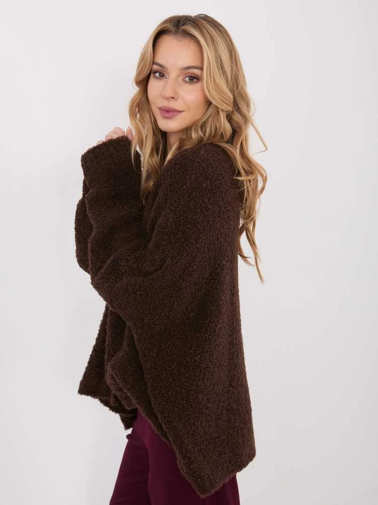 Factory Price Sweter-CH-SW-72981.05P-ciemny ruda