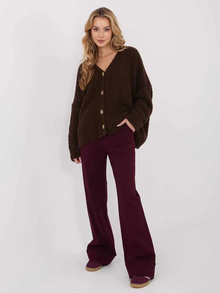 Factory Price Sweter-CH-SW-72981.05P-ciemny ruda