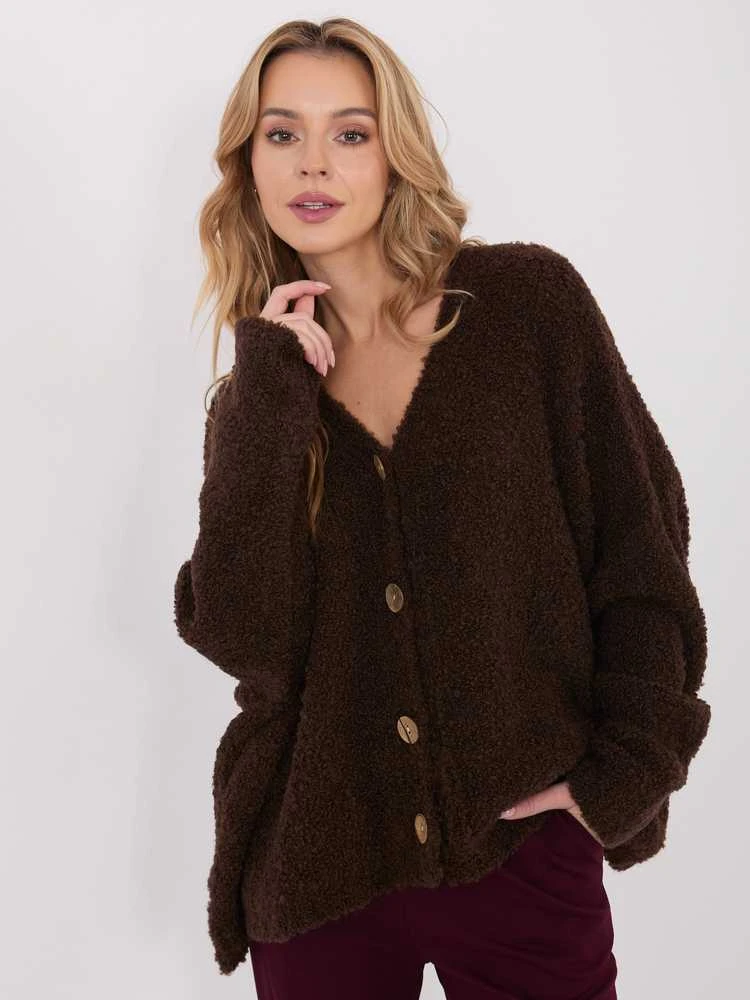 Factory Price Sweter-CH-SW-72981.05P-ciemny ruda