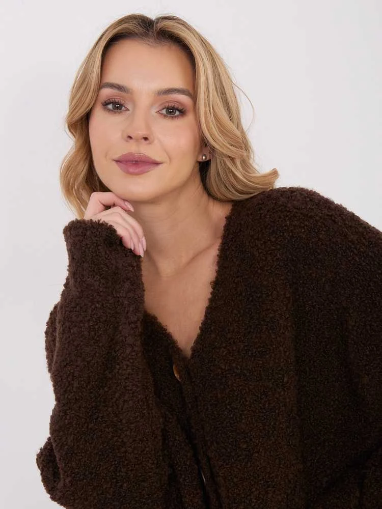 Factory Price Sweter-CH-SW-72981.05P-ciemny ruda
