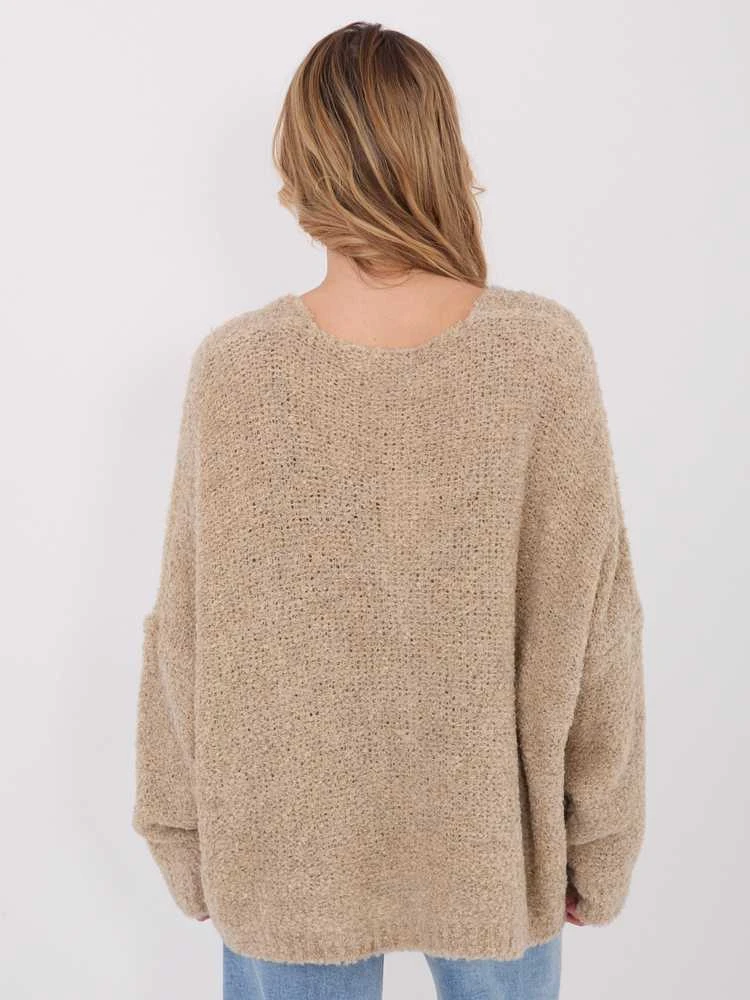 Factory Price Sweter-CH-SW-72981.05P-smėlio spalva