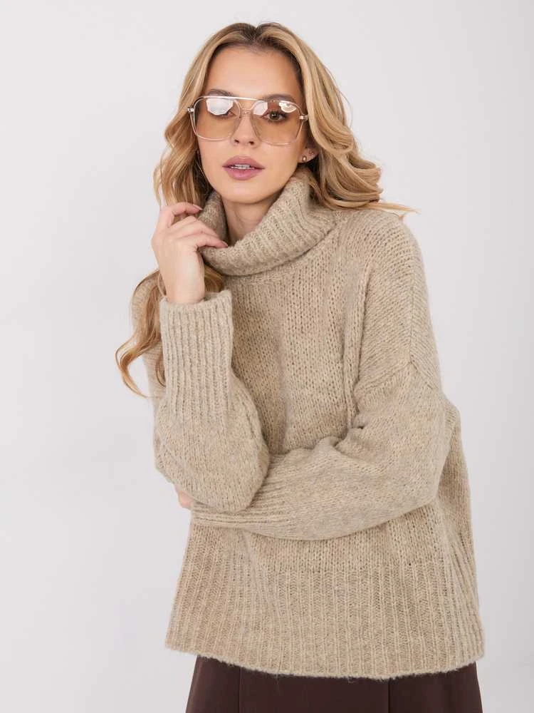 Factory Price Sweter-CH-SW-72989.68-smėlio spalva