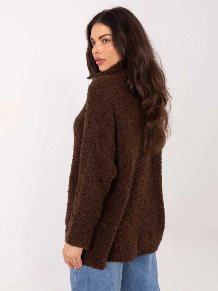 Factory Price Sweter-CH-SW-72993.25-ciemny ruda