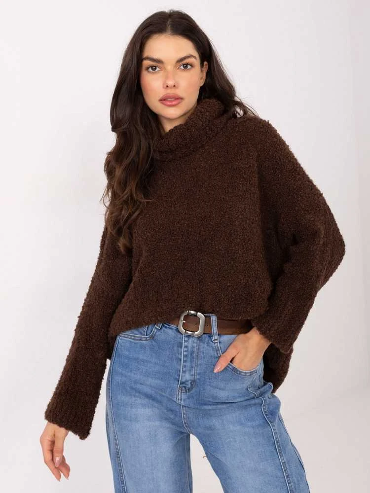 Factory Price Sweter-CH-SW-72993.25-ciemny ruda