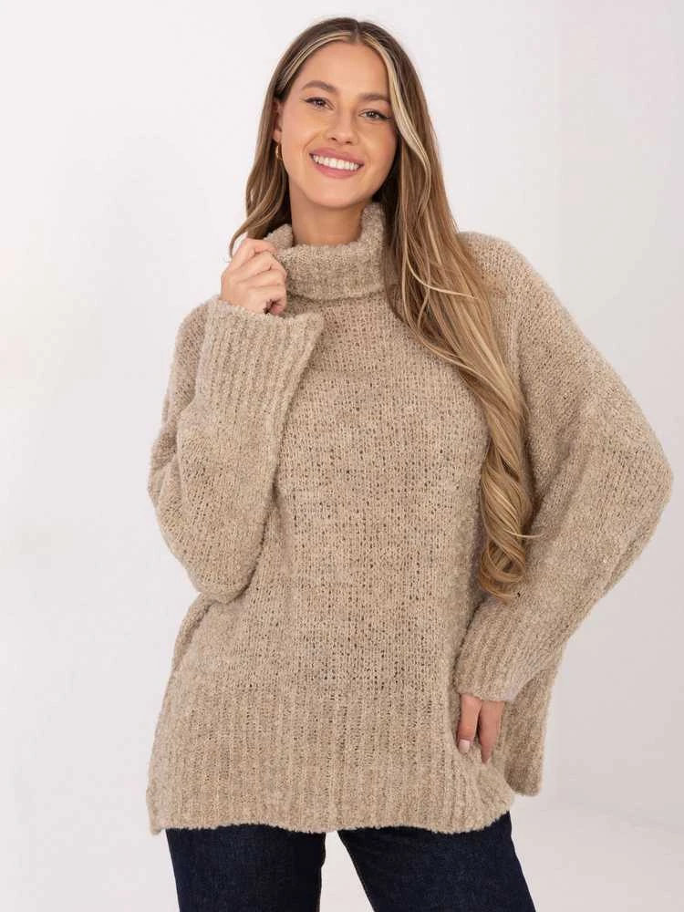 Factory Price Sweter-CH-SW-72993.25-smėlio spalva