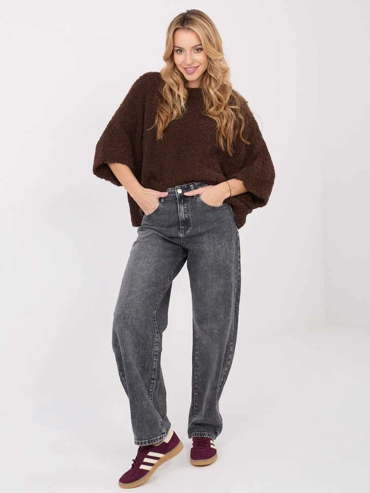 Factory Price Sweter-CH-SW-72996.26-ciemny ruda