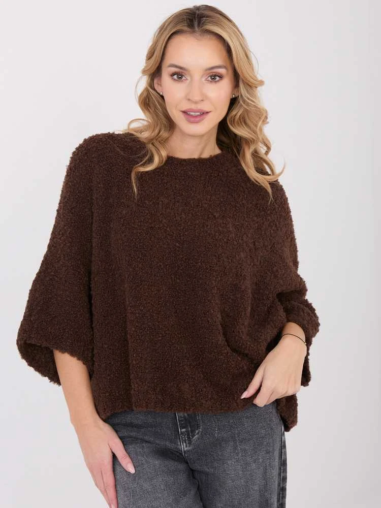 Factory Price Sweter-CH-SW-72996.26-ciemny ruda